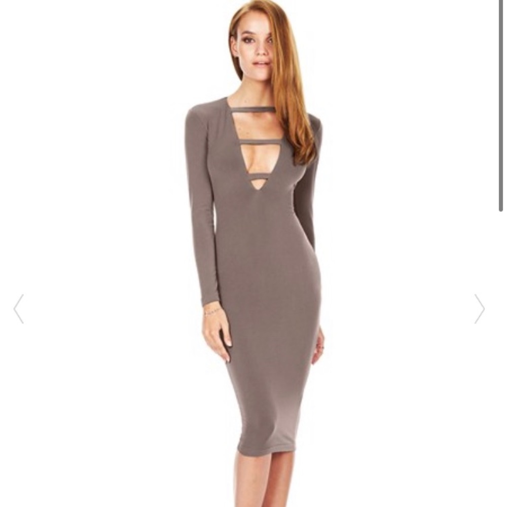 Nookie - Harlow Dress (Mocha) Size: XS